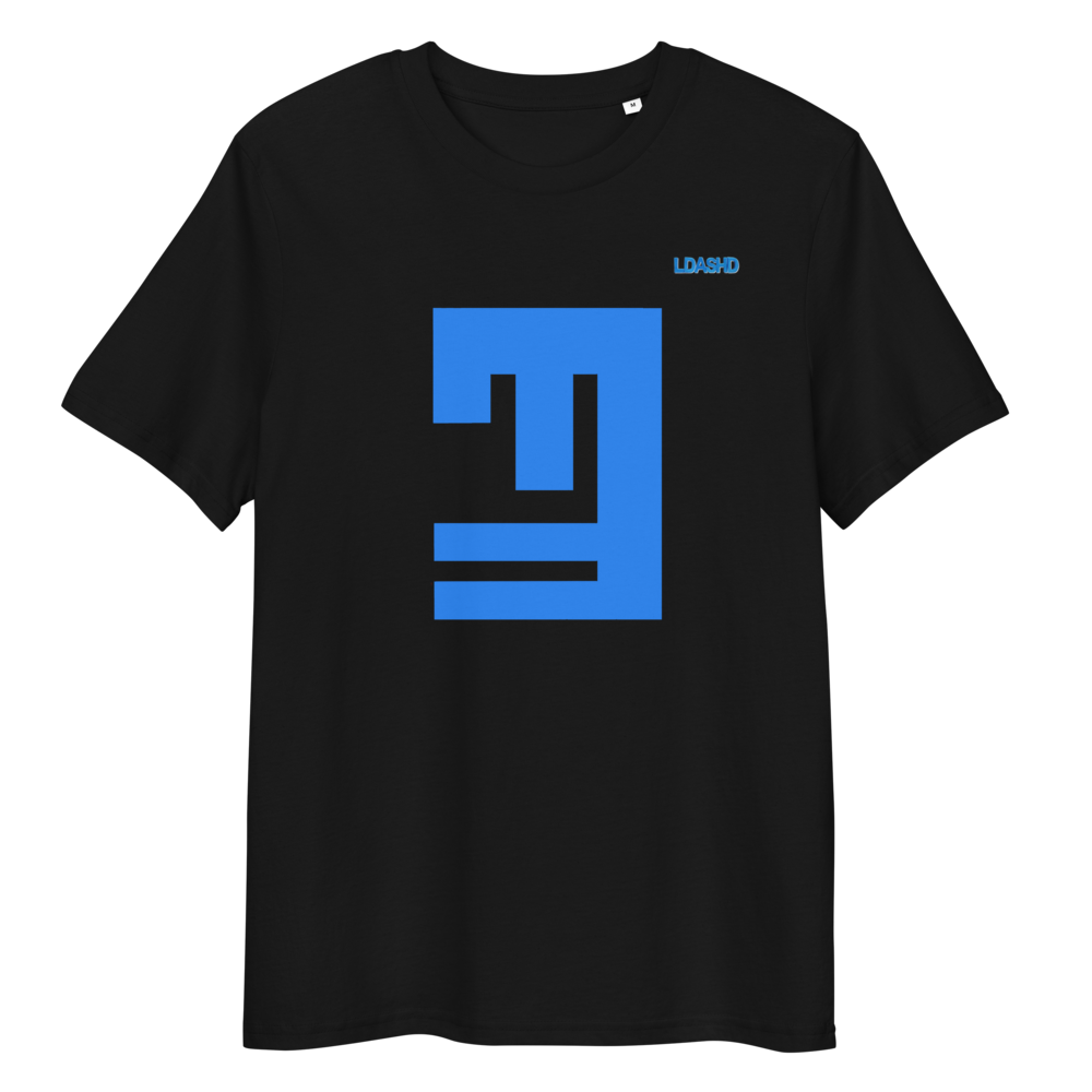 T-Shirt with Blue LdashD Logo